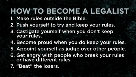 Legalism and Religion: When Obedience Replaces Relationship