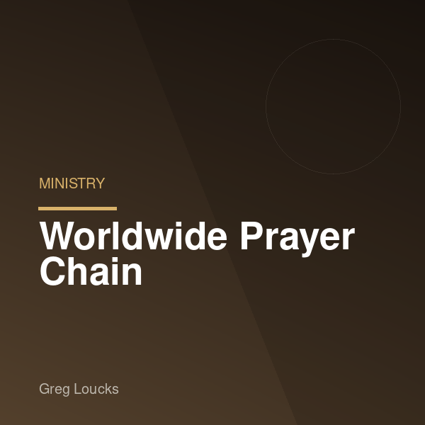 Worldwide Prayer Chain