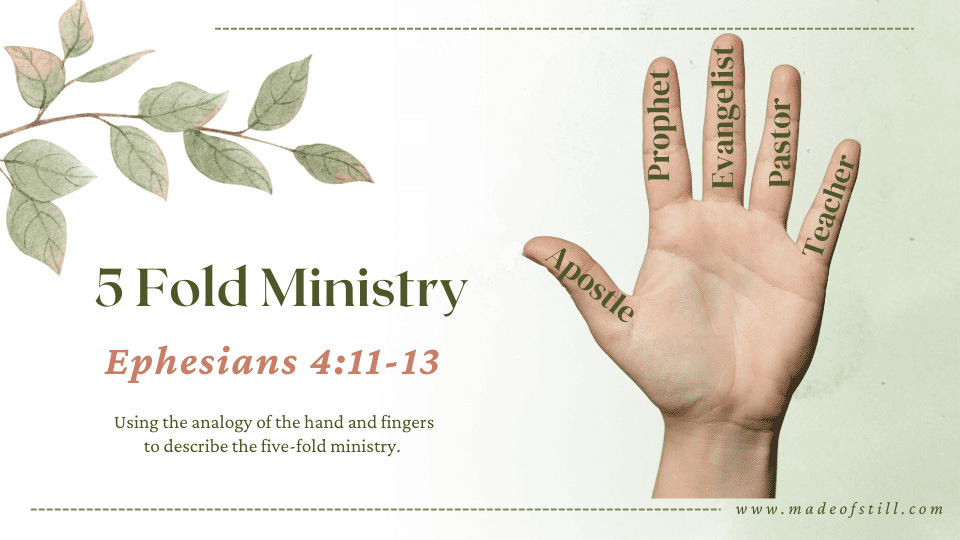 The Five-Fold Ministry: Christ’s Design for a Mature and Balanced Church